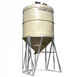 Raised Frame Fertiliser Poly Silo Feed and Pellet Silo Enmach