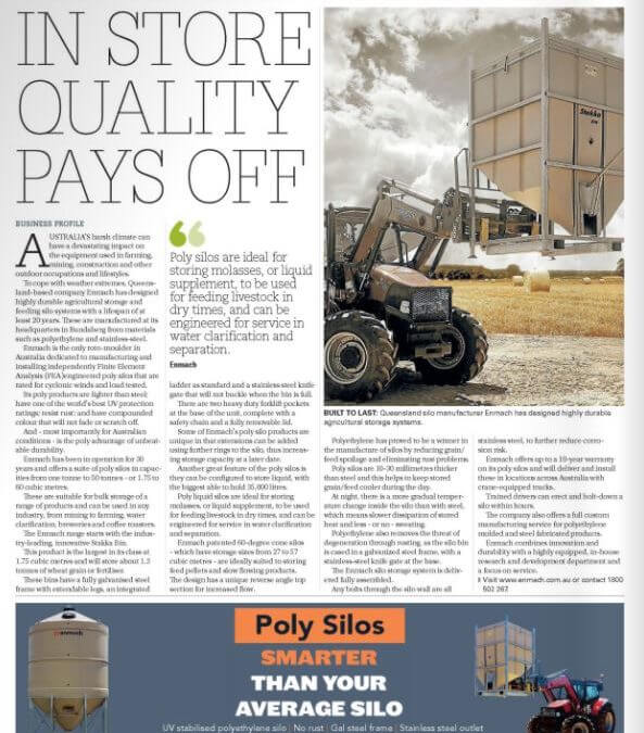 Enmach Featured in the Ag Trader National