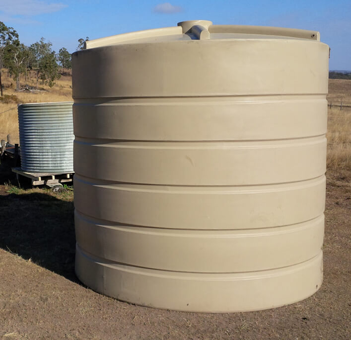 Queensland Fire Emergecy Service Bundaberg Enmach Silos and Rainwater Tanks Plastic Silo Australia Plastic Rainwater Tanks.