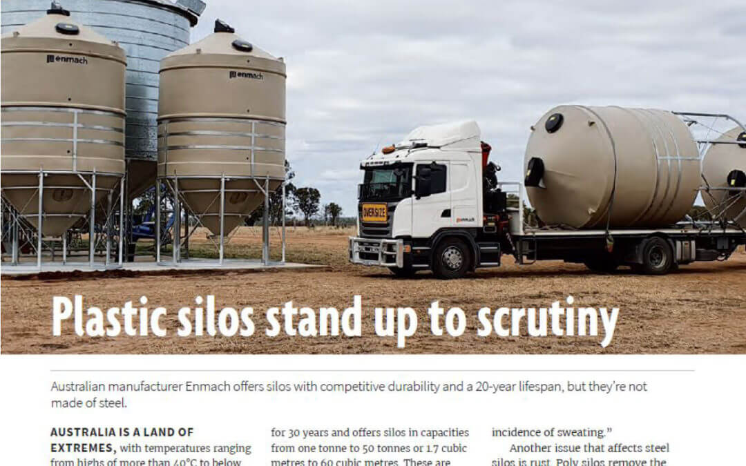 Latest news poly silos stand up to scrutiny