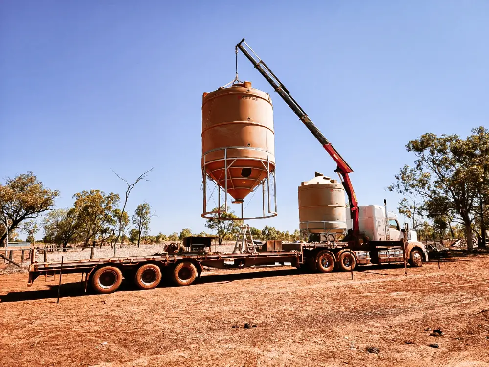 Silo Delivery to Dunkeld